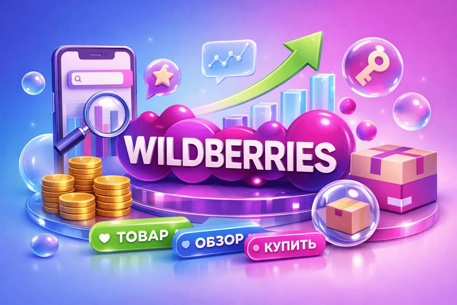 Как узнать количество запросов на Wildberries и выбрать ключевые фразы для карточек