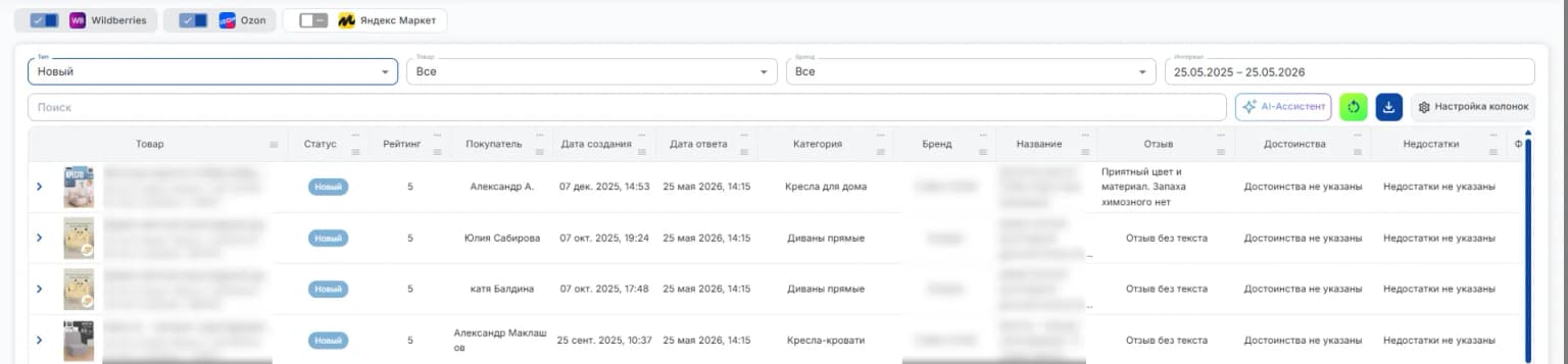Отзывы